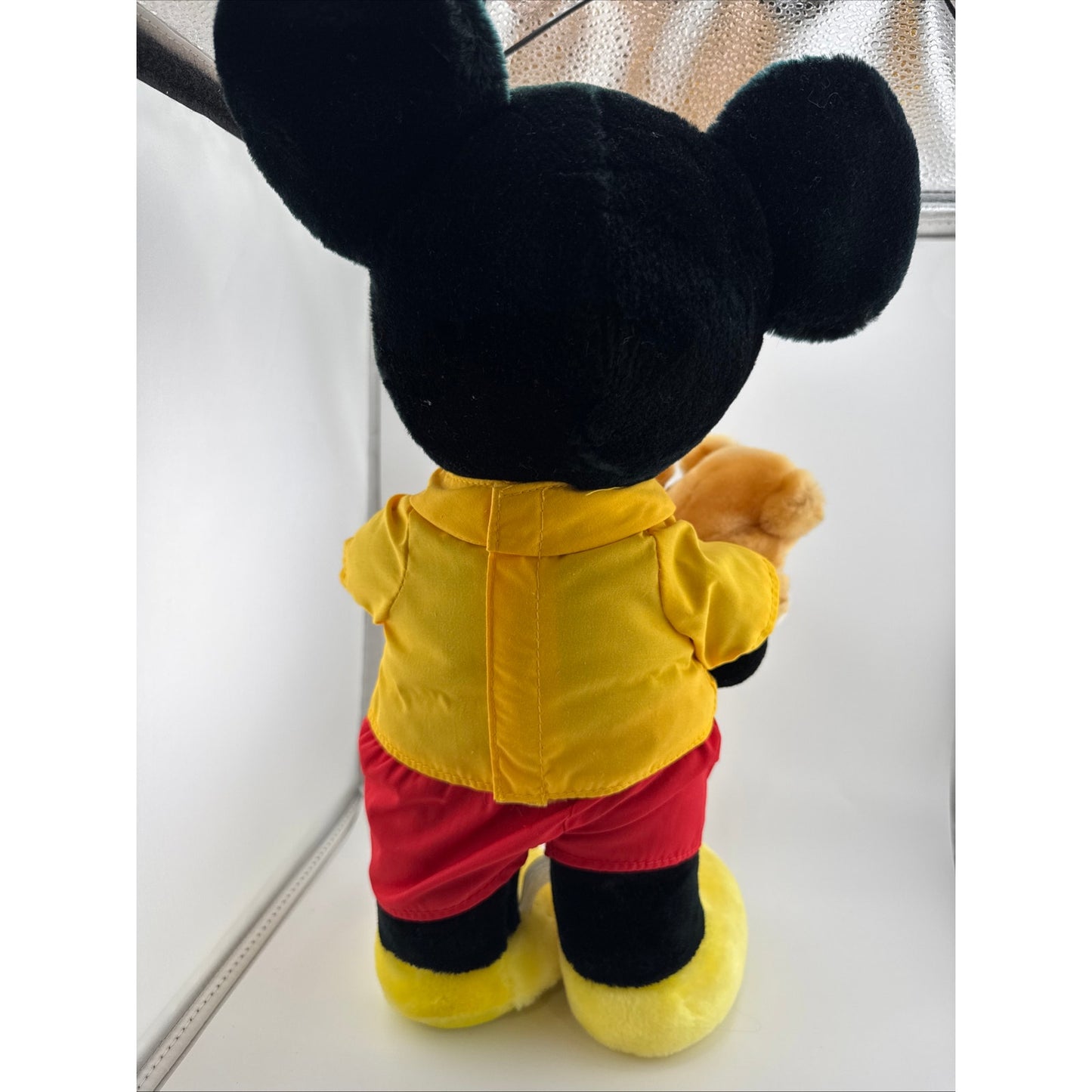 1989 WDW 20" Mickey & Teddy - 2nd Annual Teddy Bear Convention with Tag