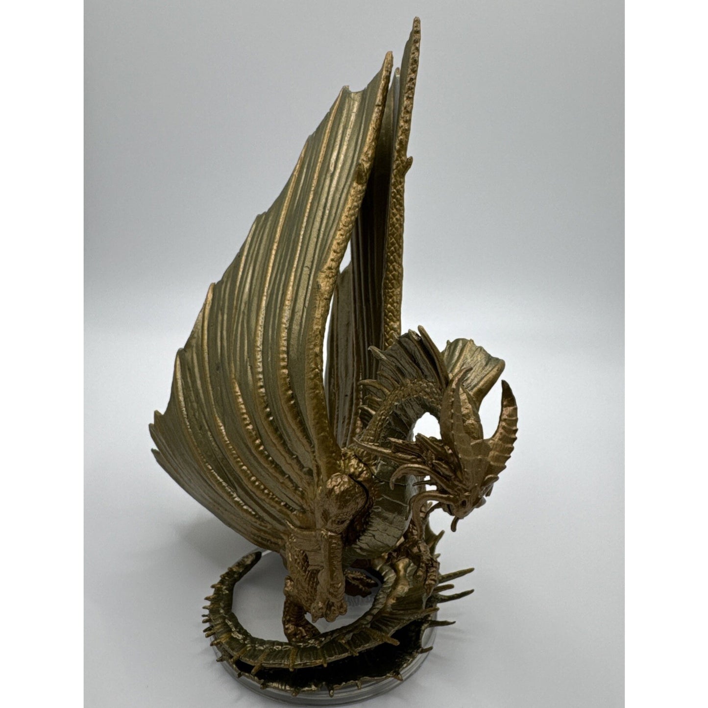 Young Gold Dragon 5E D&D Miniature Dungeons Dragons 50th Anniversary 49 large