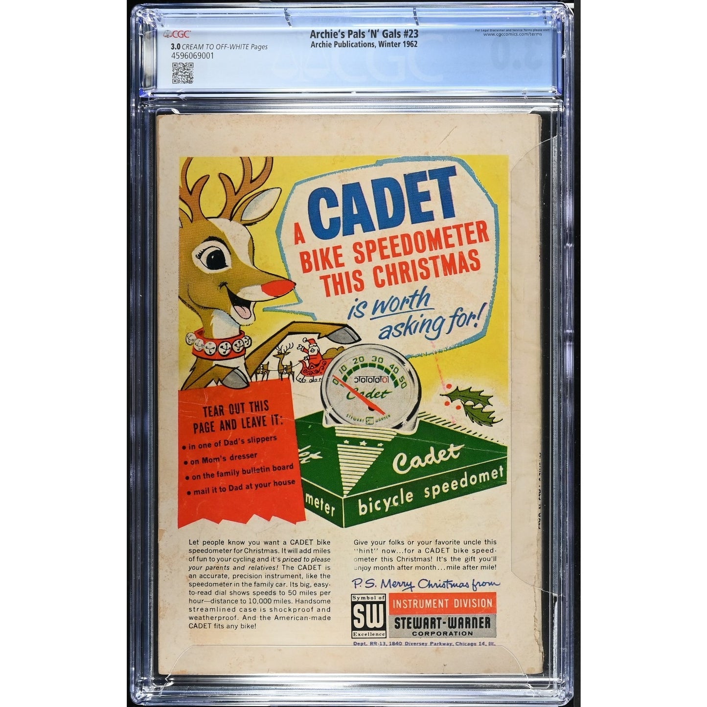 Archie's Pals 'n' Gals #23 CGC-3.0 1st app. Josie