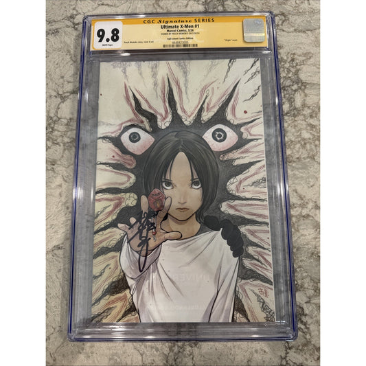 “Ultimate X-Men” #1 CGC 9.8 (Marvel 2024) Sad Lemon Momoko Virgin Variant SIGNED