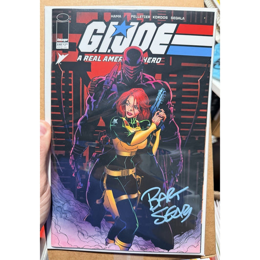 Signed G.I. JOE #330 Bart Sears Cover DaComics Exclusive VARIANT Limited To 750