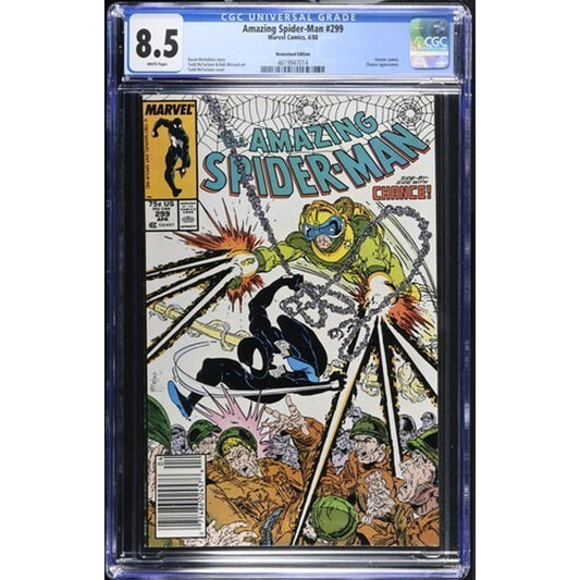 The Amazing Spider-Man #299 Newsstand CGC 8.5