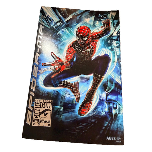 SDCC 2010 SPIDER-MAN TOBEY MAGUIRE HASBRO MARVEL MCU 3.75" FIGURE EXCLUSIVE NEW
